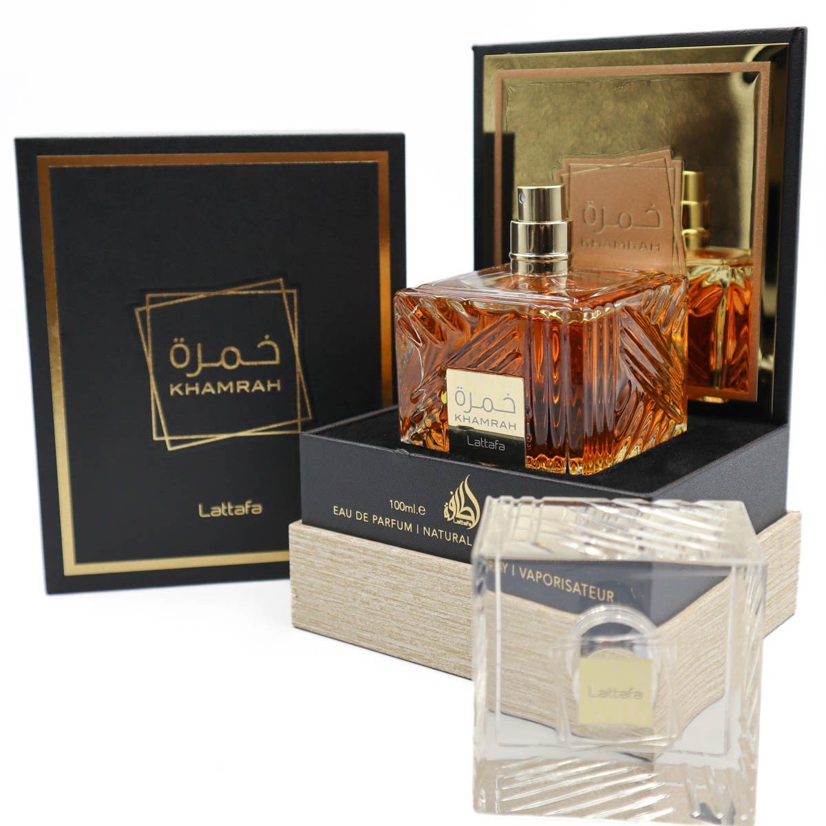 LATTAFA - PERFUME LATTAFA KHAMRAH EDP 100ML UNISEX