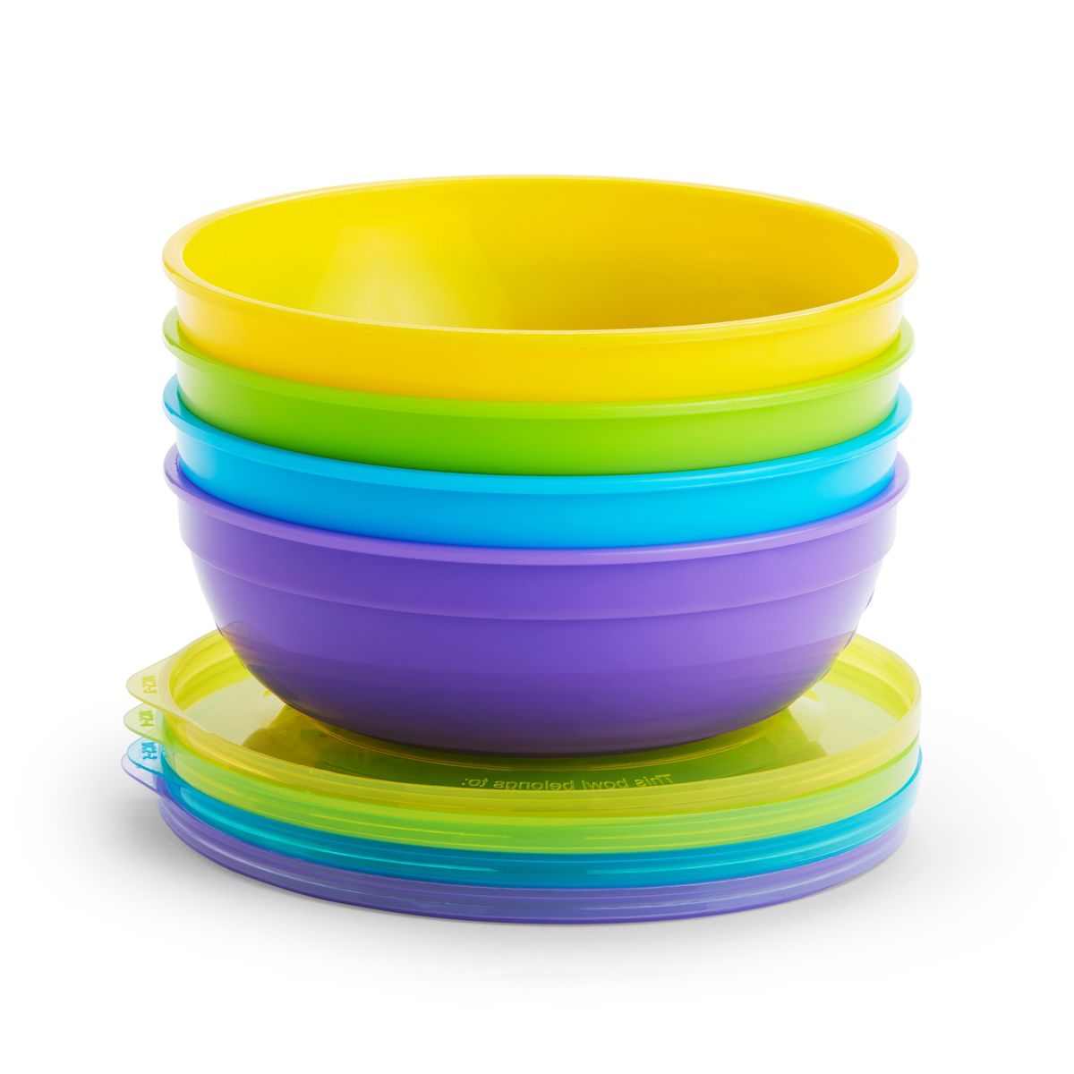MUNCHKIN - Pack 4 Bowls Love