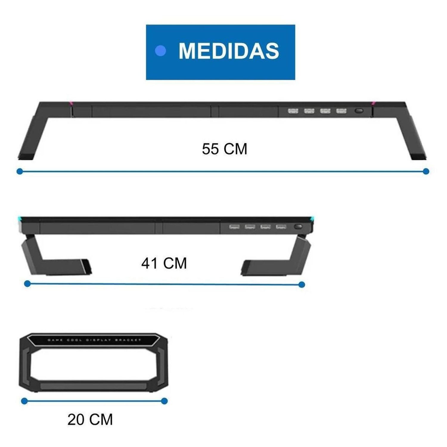 Soporte Para Monitor Ajustable,Soporte Brazo Para Monitor,Soporte De