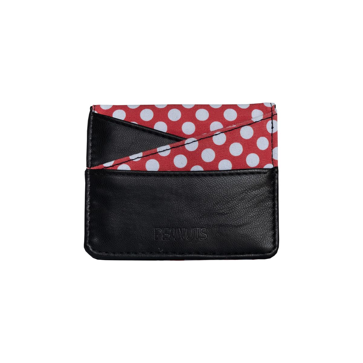 SNOOPY - Billetera Mujer Dots Rojo Snoopy