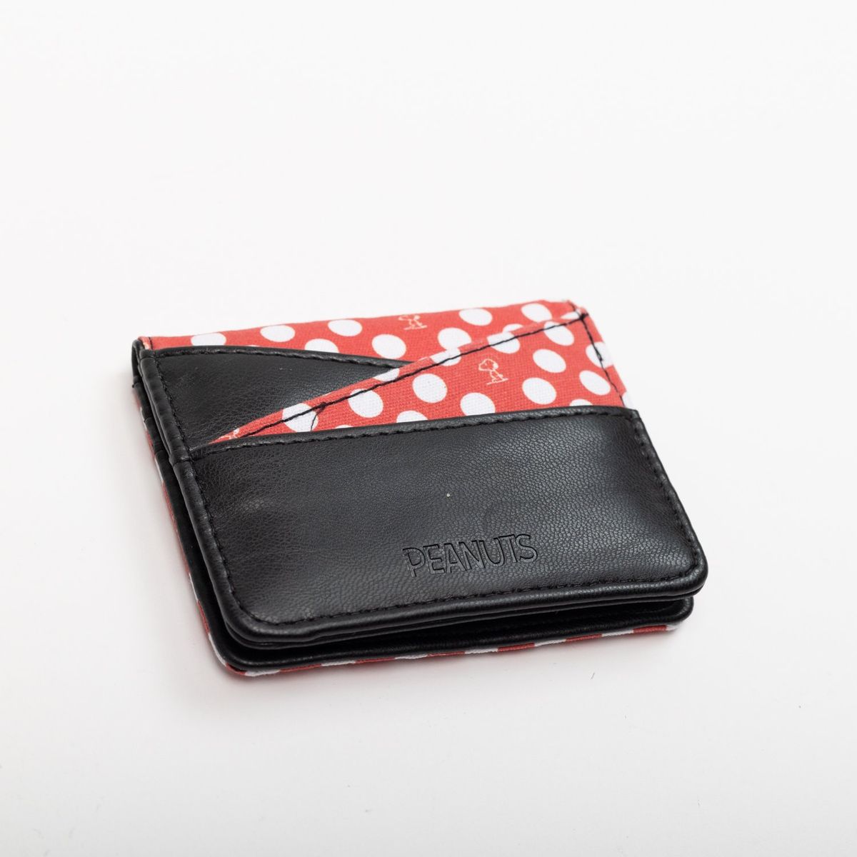 SNOOPY - Billetera Mujer Dots Rojo Snoopy