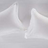 Sábana 500 Hilos Algodón Lisa Blanca King