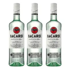 BACARDI - 3 Ron Carta Blanca - Dorado
