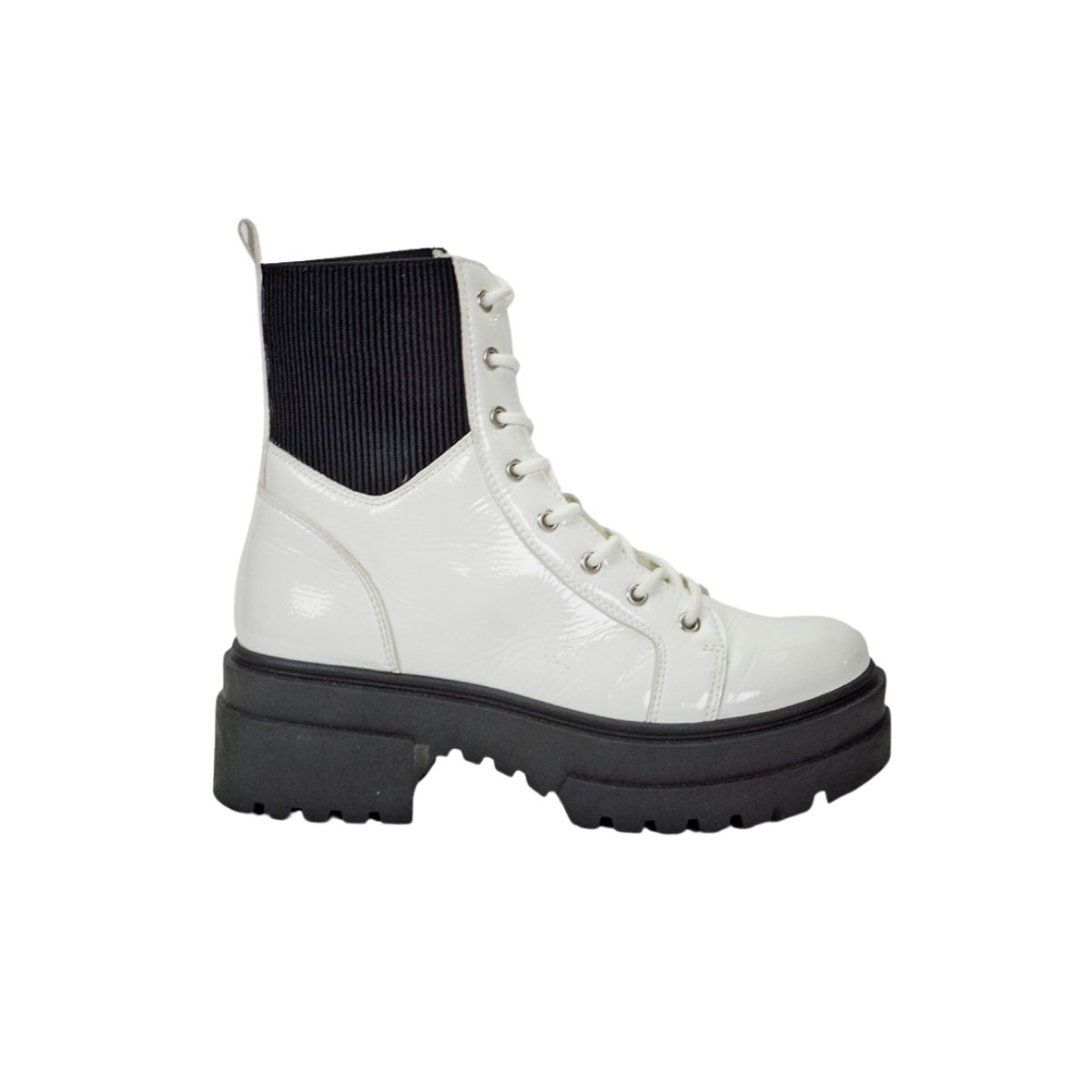 EDA MANZINI - Botín Buffalo Blanco EDA MANZINI