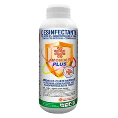 AMONDET - Desinfectante de Amonio Cuaternario con Nano Cobre - Plus (x 60 L)