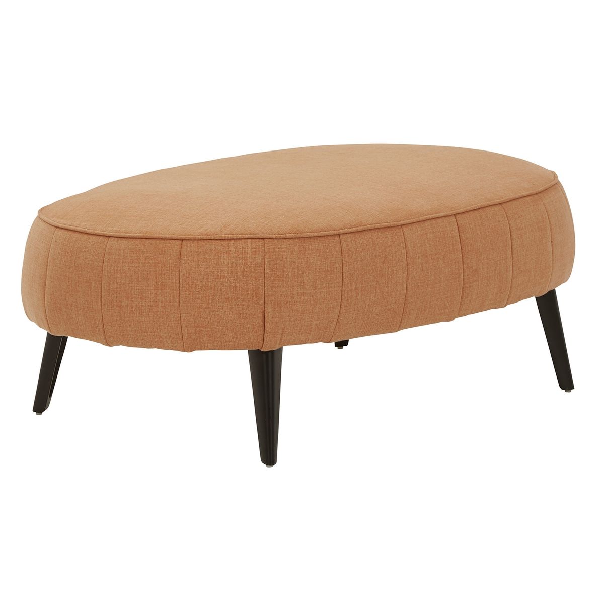 ASHLEY - Ottoman oversized Hollyann rust