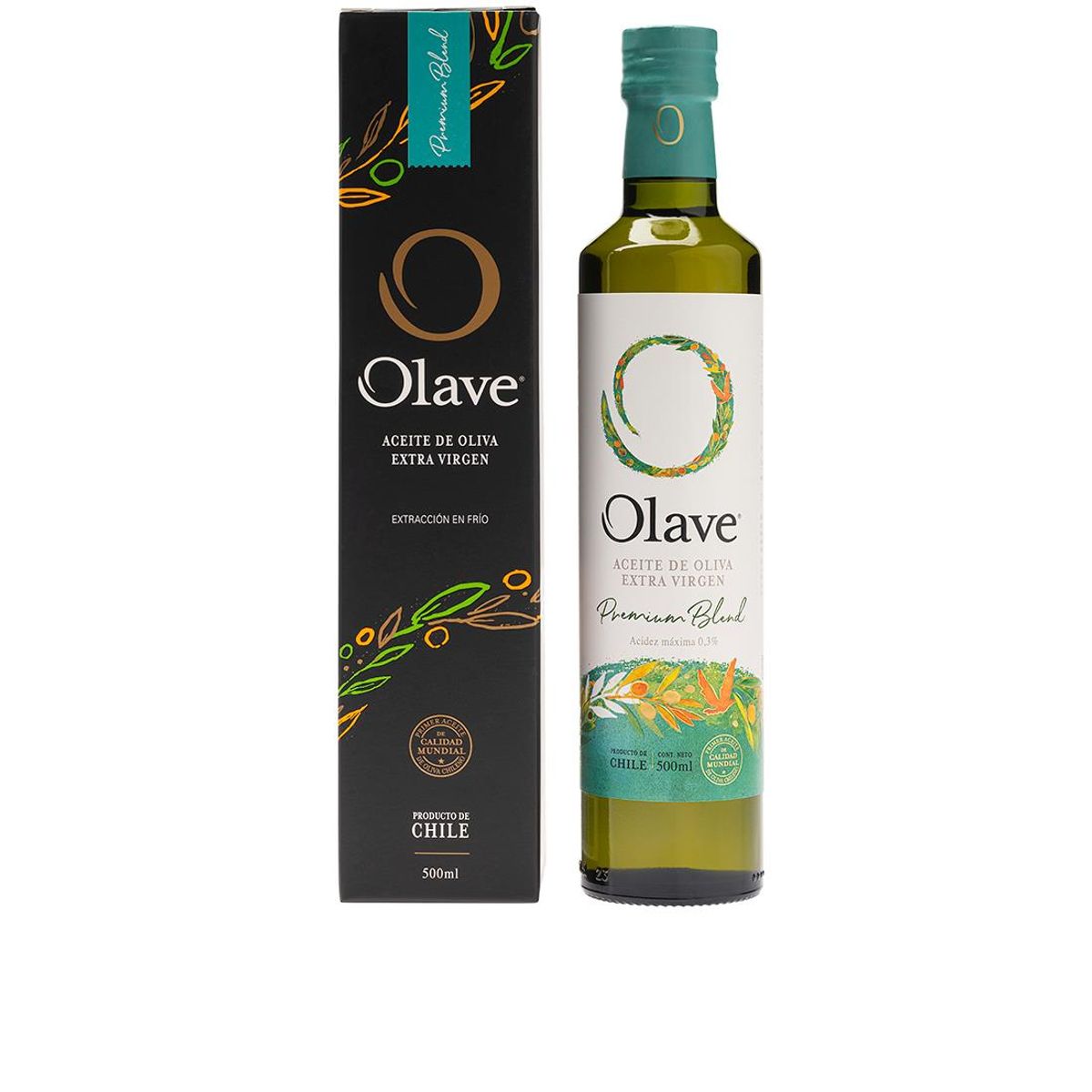 OLAVE - Aceite de Oliva extra virgen Olave Premium  500 ml Regalo