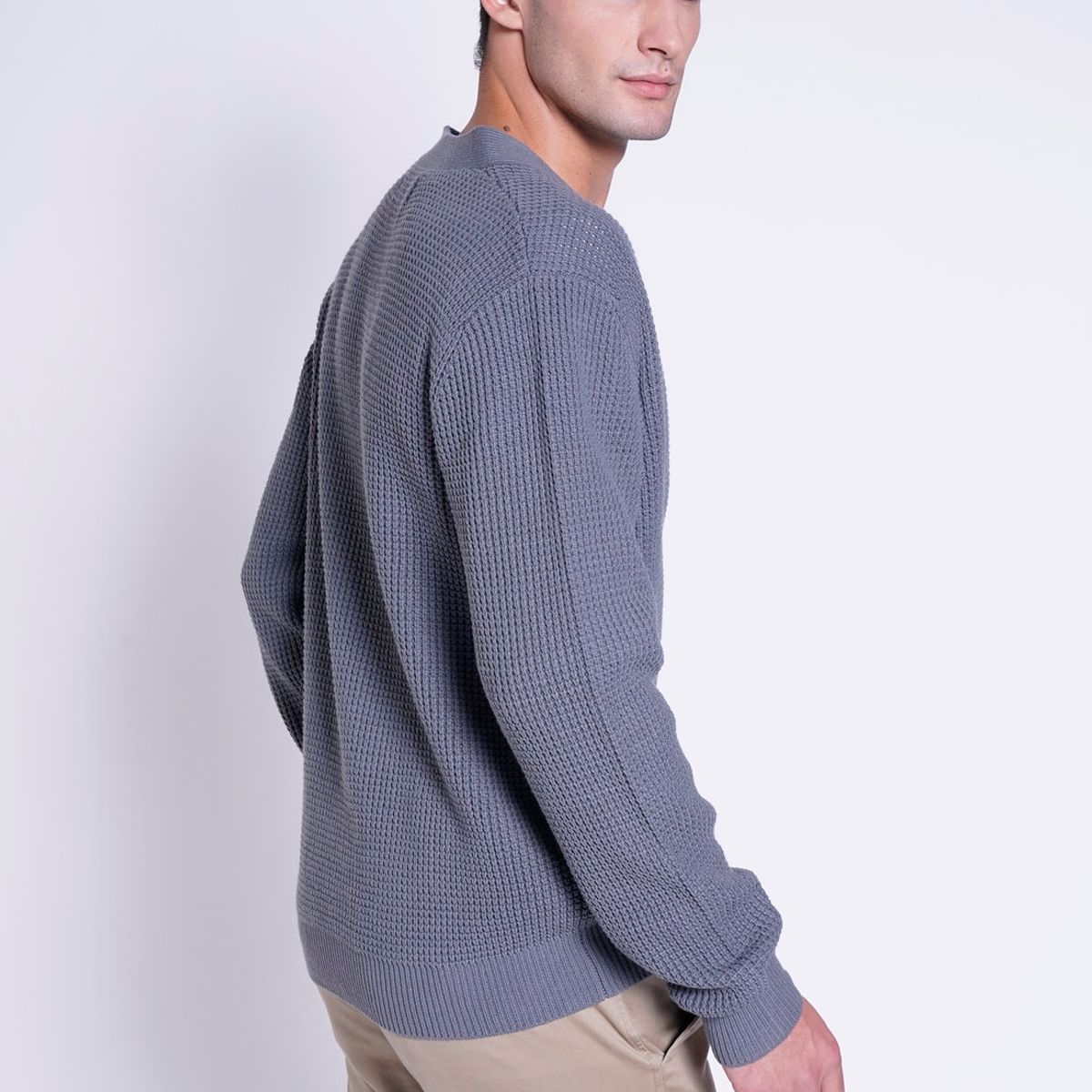 NEW MAN - Cardigan Opala Gris New Man