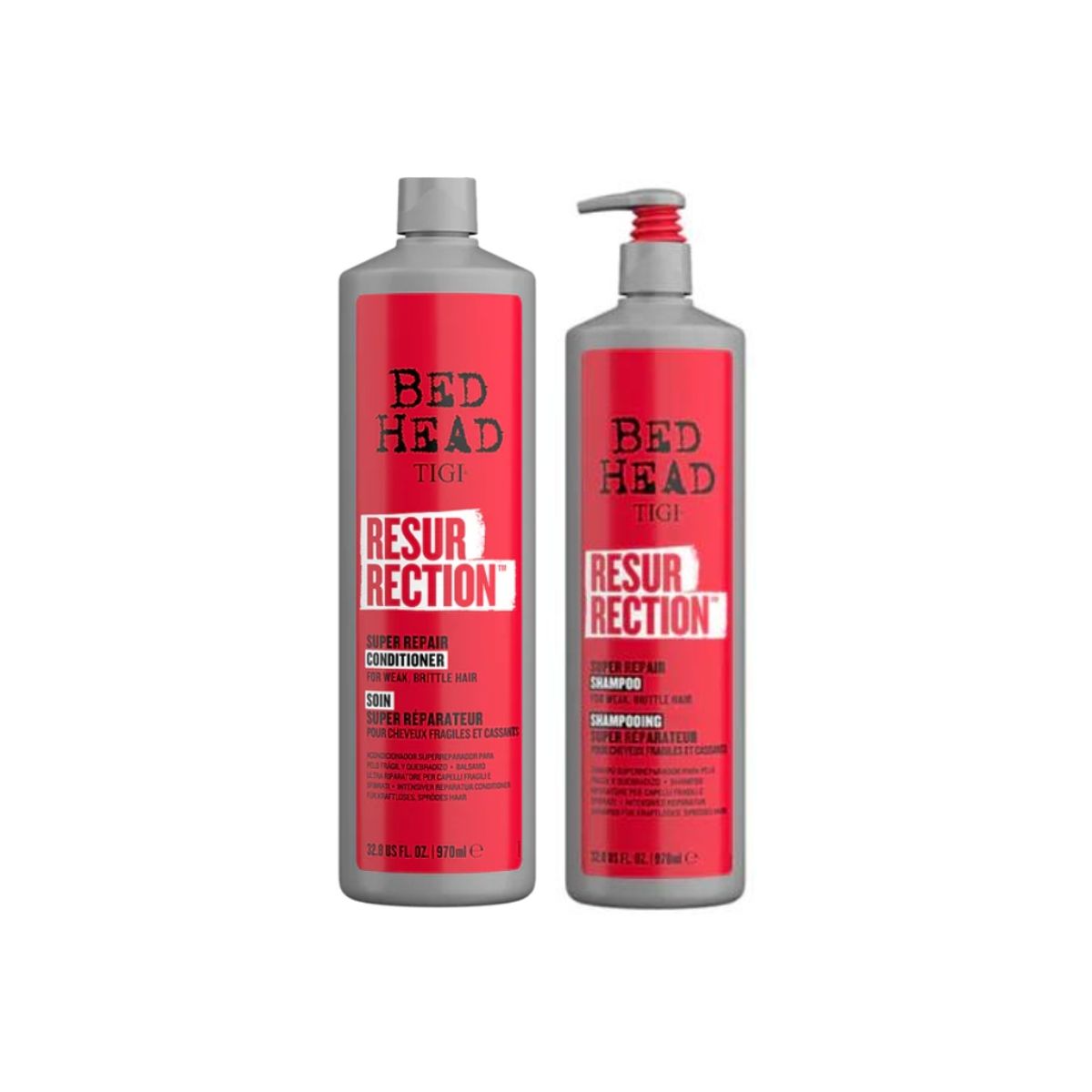 TIGI - TIGI Shampoo Bed Head Resurrection 970ml  Bed Head Acondicionador Resurrection 970ml
