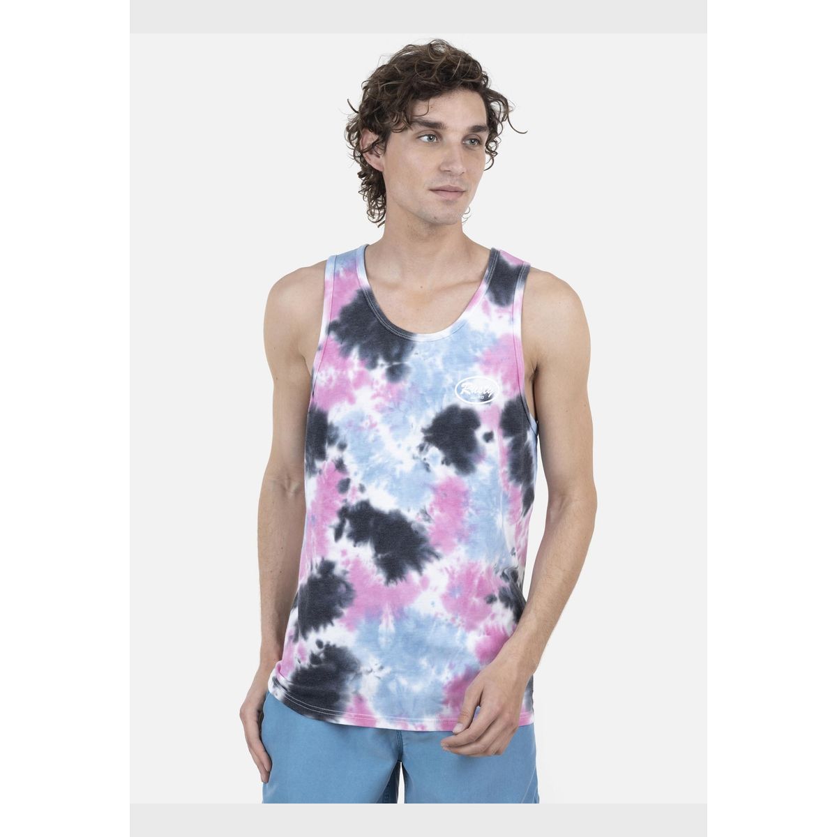 RUSTY - Polera Hombre SINCE DIE TANK Multicolor Rusty RUSTY