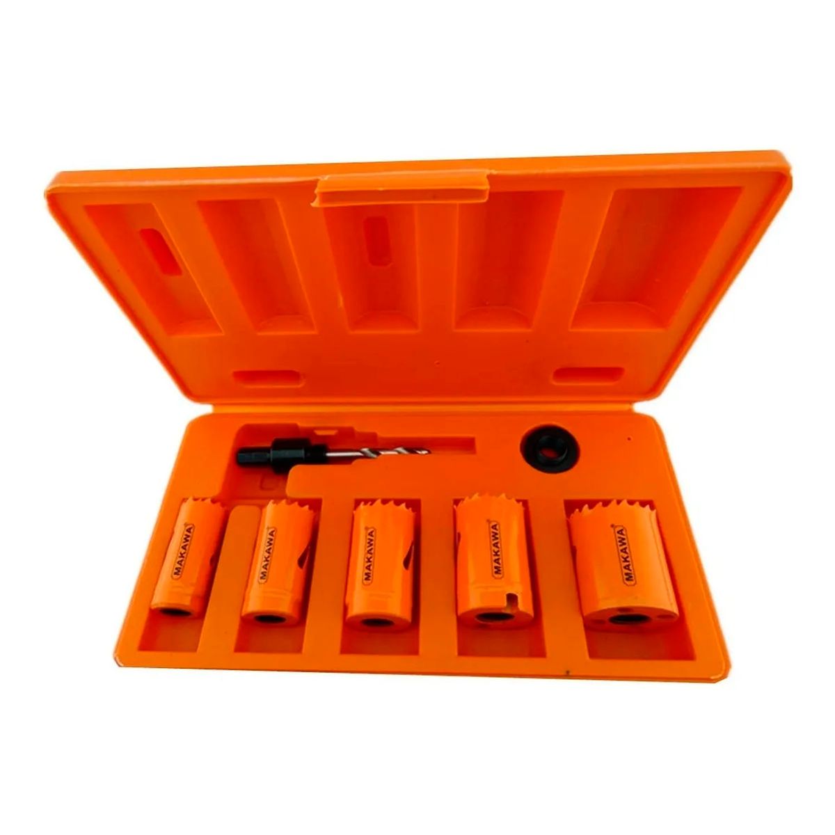 MAKAWA - Kit Set Juego Sierra Copa Bi-metal 7 Piezas Makawa