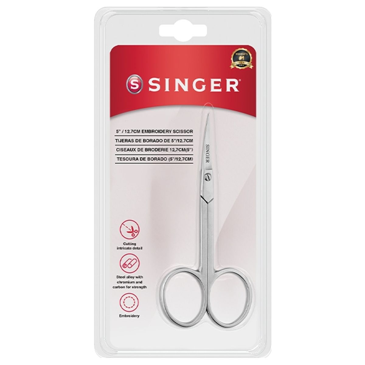 SINGER - Tijera de bordado 12cm