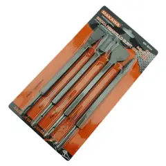 MAKAWA - Set Juego De Broca Para Rotomartillo 4 Piezas Cr-v
