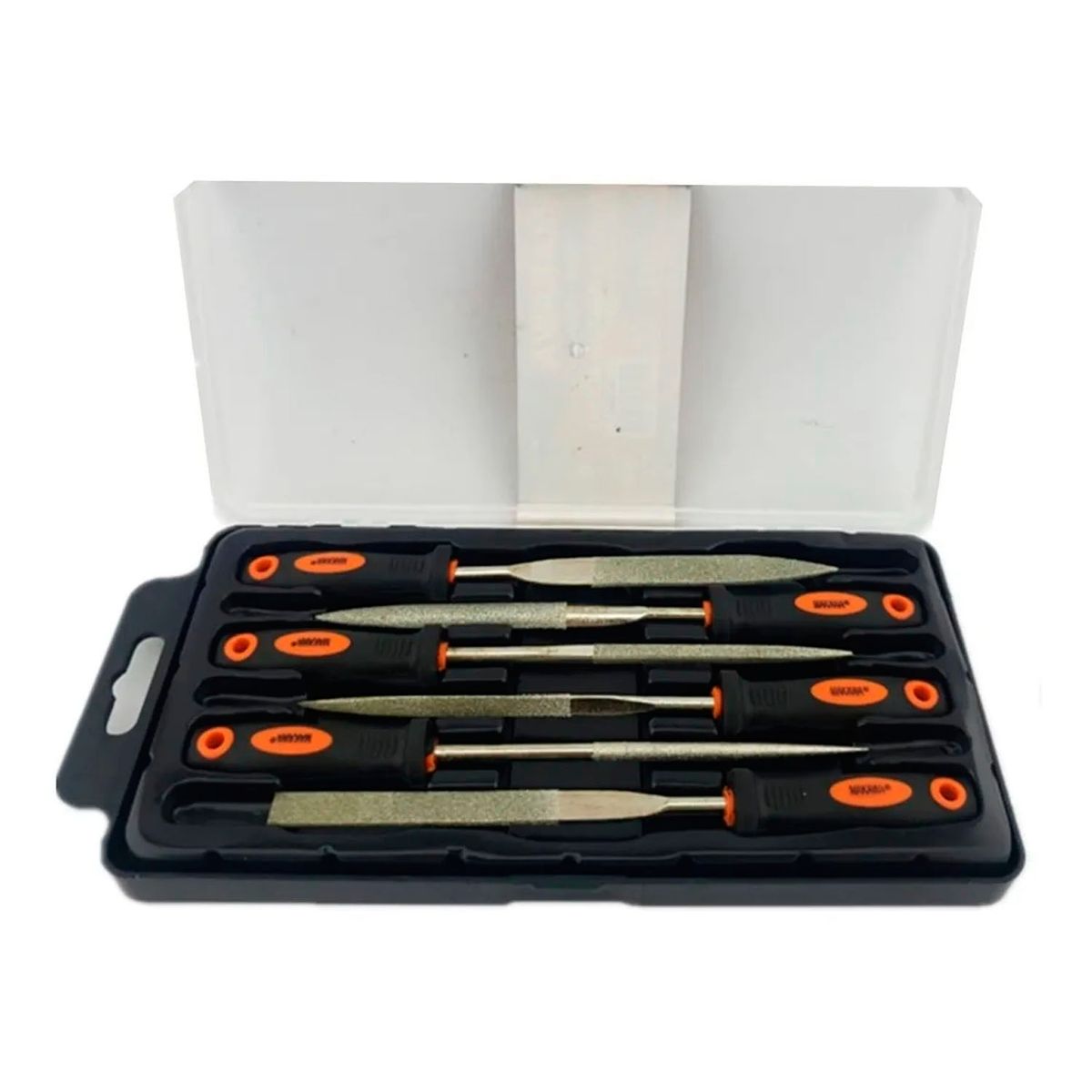 MAKAWA - Juego De Limas De Acero 6 Piezas Makawa