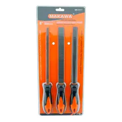 MAKAWA - Juego De Limas Escofinas Para Madera 8 Pulgadas 3 Piezas Mk