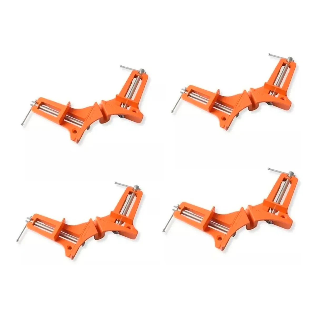 MAKAWA - Pack 4 Prensas Esquinera Escuadra Para Unir Madera / Makawa