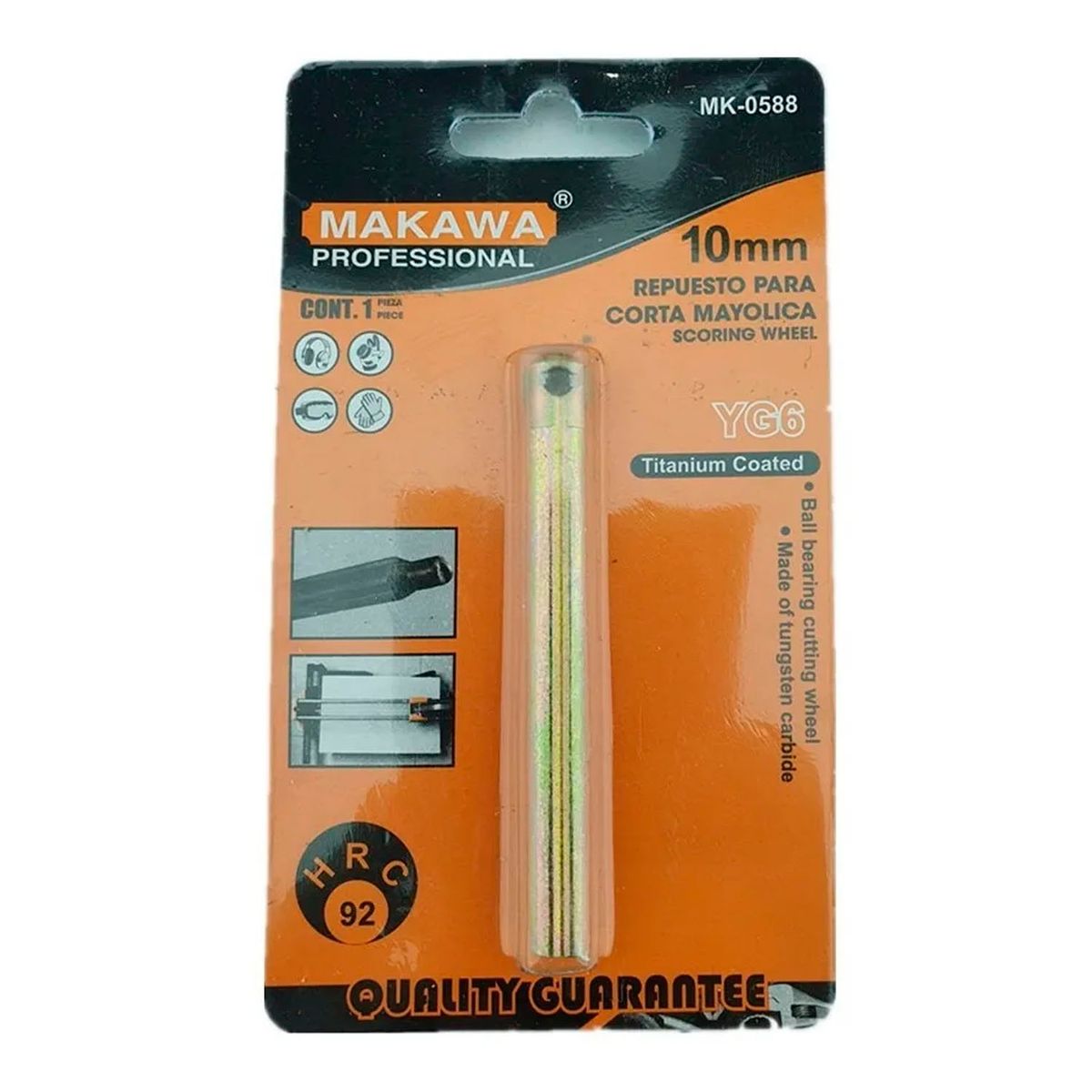 MAKAWA - Repuesto Para Cortadora De Ceramica 10 Mm Makawa