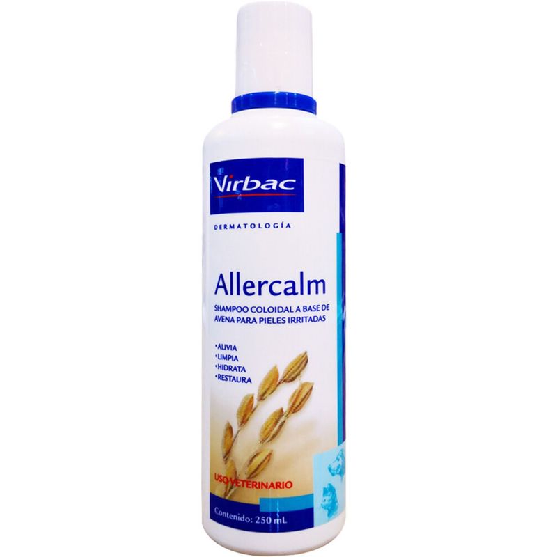 VIRBAC - Shampoo Allercalm para perros y gatos