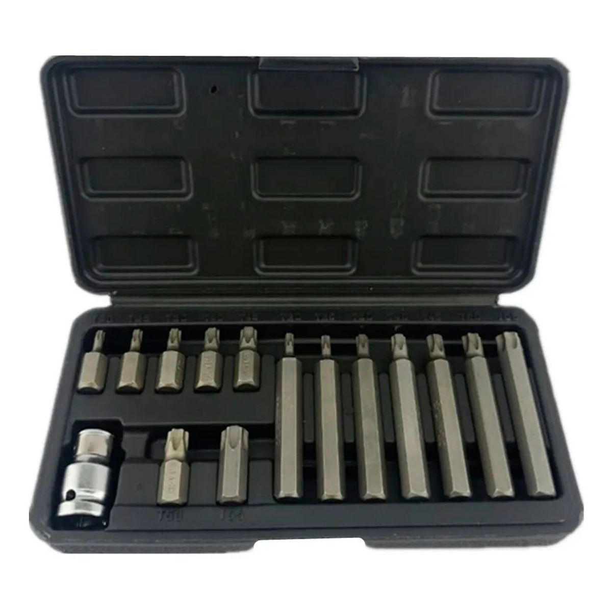 MAKAWA - Juego De Puntas Estrella Torx 15 Piezas Makawa