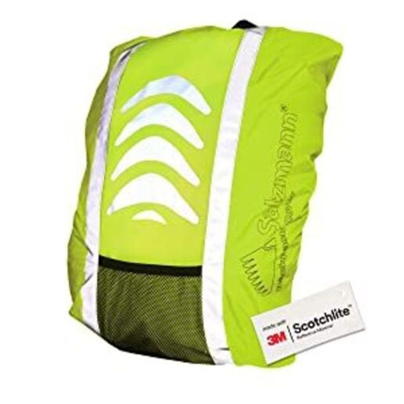 GENERICO - Funda Impermeable Reflectante Para Mochilas 30lt