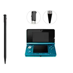 GENERICO - Lápiz Nintendo 3ds Negro Plástico Pantalla Tactil X2