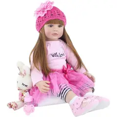 GENERICO - Muñeca Reborn Bebé Realista 60cm
