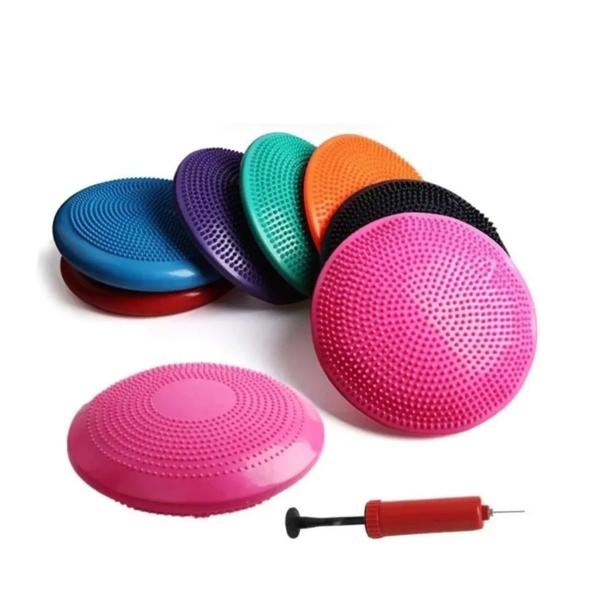 GENERICO - Balon Bosu Gym Pelota Yoga Semiesfera Cojin 33cm  Inflable