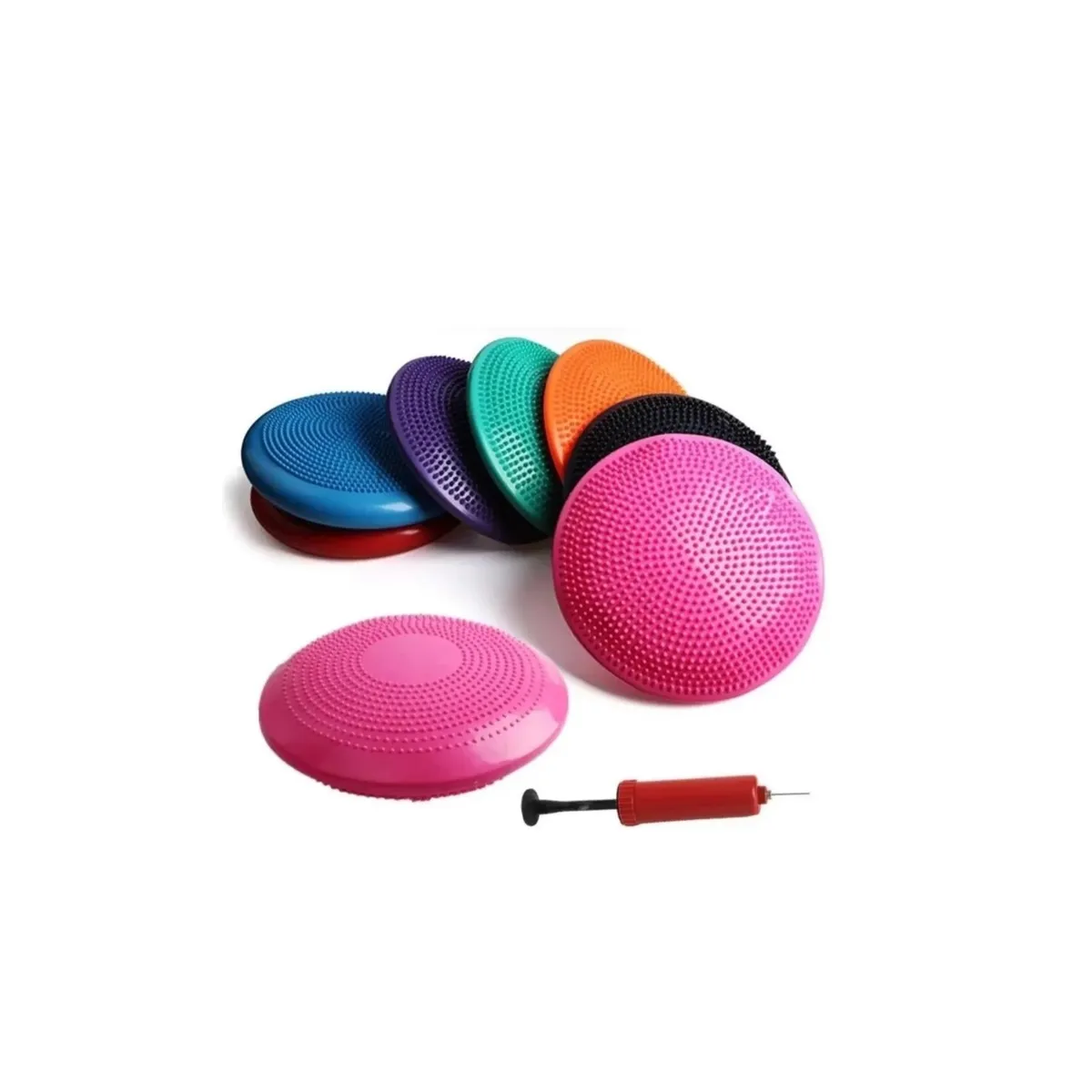 GENERICO - Balon Bosu Gym Pelota Yoga Semiesfera Cojin 33cm  Inflable