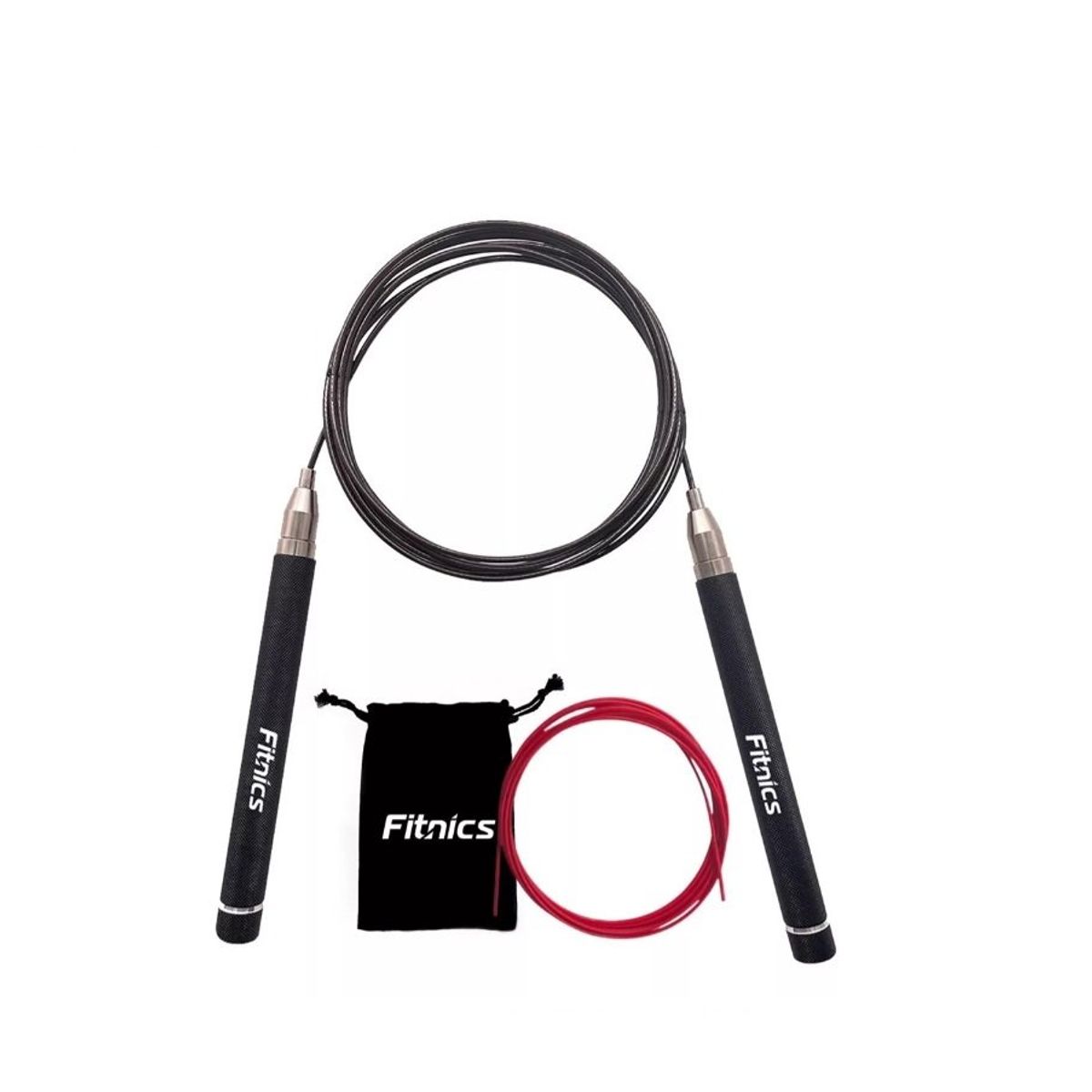 GENERICO - Cuerda Saltar De Velocidad Aluminio Fitnics Cardio