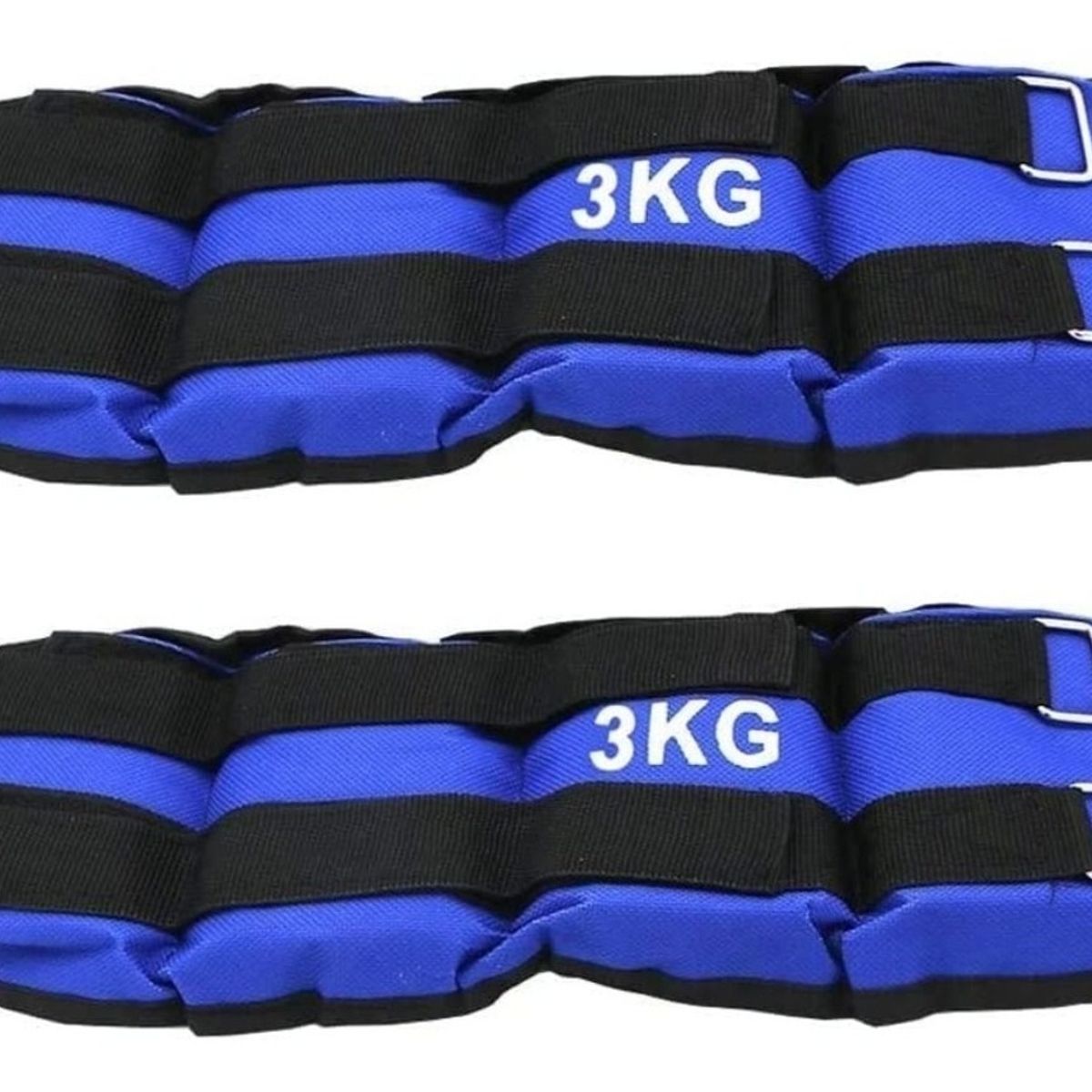 GENERICO - Pack 2 Pesas De Tobillo Tobillera De 1,5kg C/u (Total 3kg)