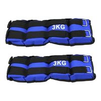 Pack 2 Pesas De Tobillo Tobillera De 1,5kg C/u (Total 3kg)