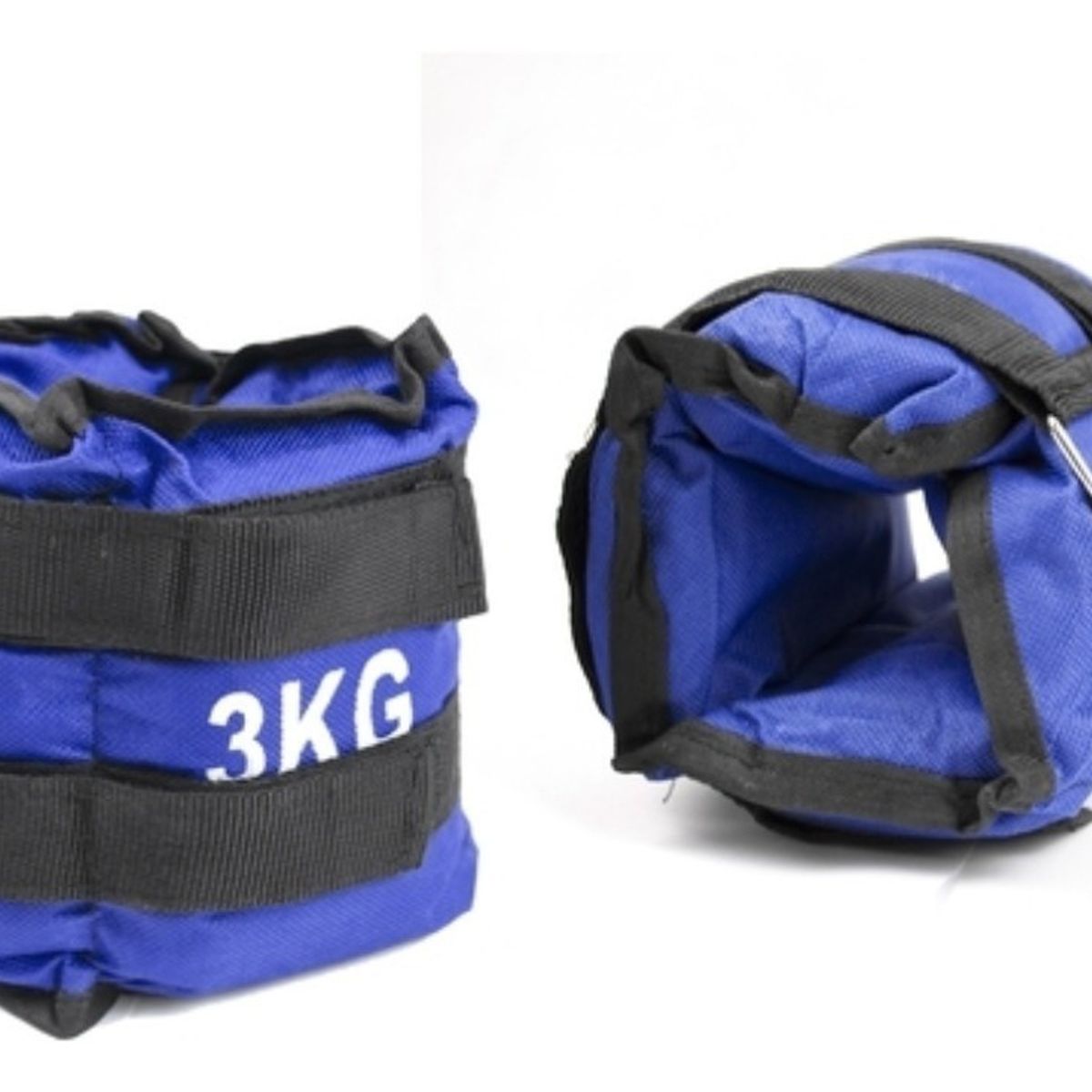 GENERICO - Pack 2 Pesas De Tobillo Tobillera De 1,5kg C/u (Total 3kg)