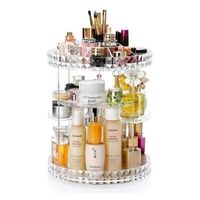 Organizador Acrilico Para Maquillaje Y Cosmeticos 360