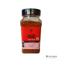 EN VARA'S MEATS & GRILL - DRY RUB Sazonador para costillas y carne de cerdo 370grs