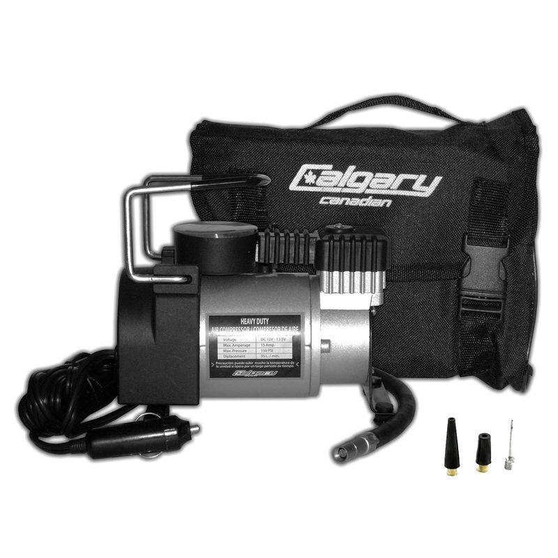 CALGARY - Compresor de Aire para Auto Calgary 12v 150 Psi Portátil