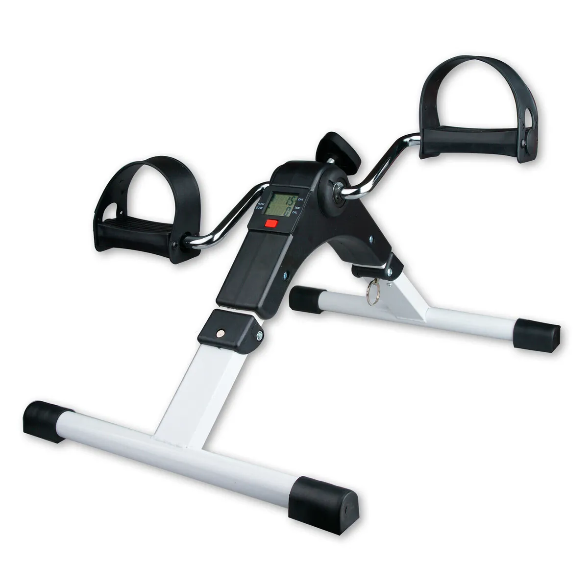 ATLETIS - Pedalera Portátil Home Fitness Con Pantalla Lcd Negro