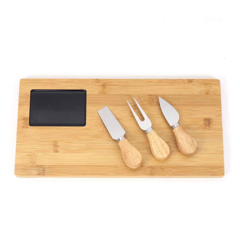 INSPIRACCI - Tabla quesos rectangular M c/utensilios