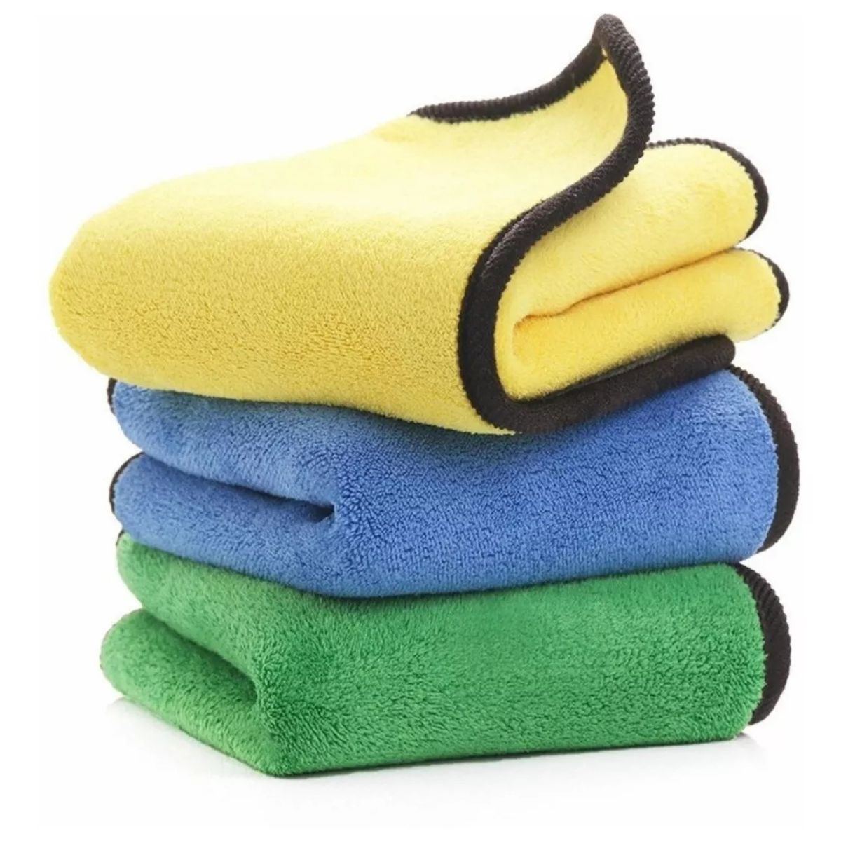 GENERICO - Paño Toalla Micro Fibra Profesional Auto set de 12 piezas