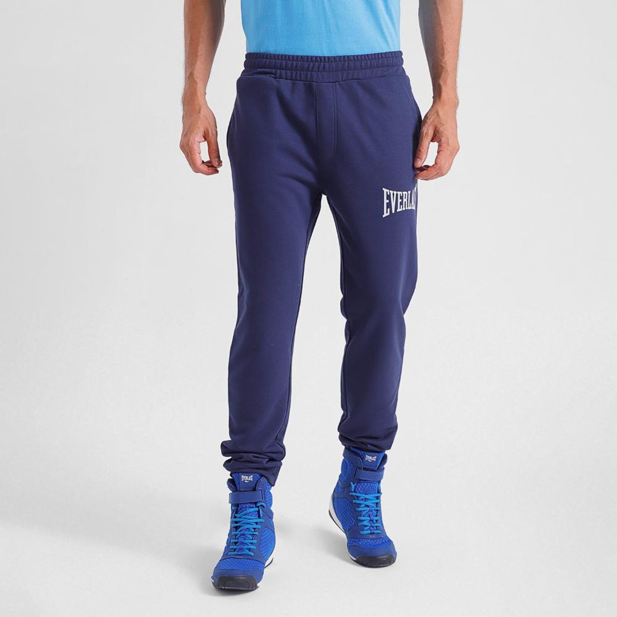 EVERLAST - Pantalón Jogger Hamburg Eve Azul Marino EVERLAST