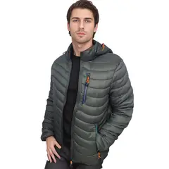GENERAC - Chaqueta Parka Hombre Térmica Impermeable Curvi Verde YMOSS