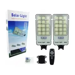 GENERICO - X2 Focos Solares Exterior Foco Led Con Sensor 1000wsoporte