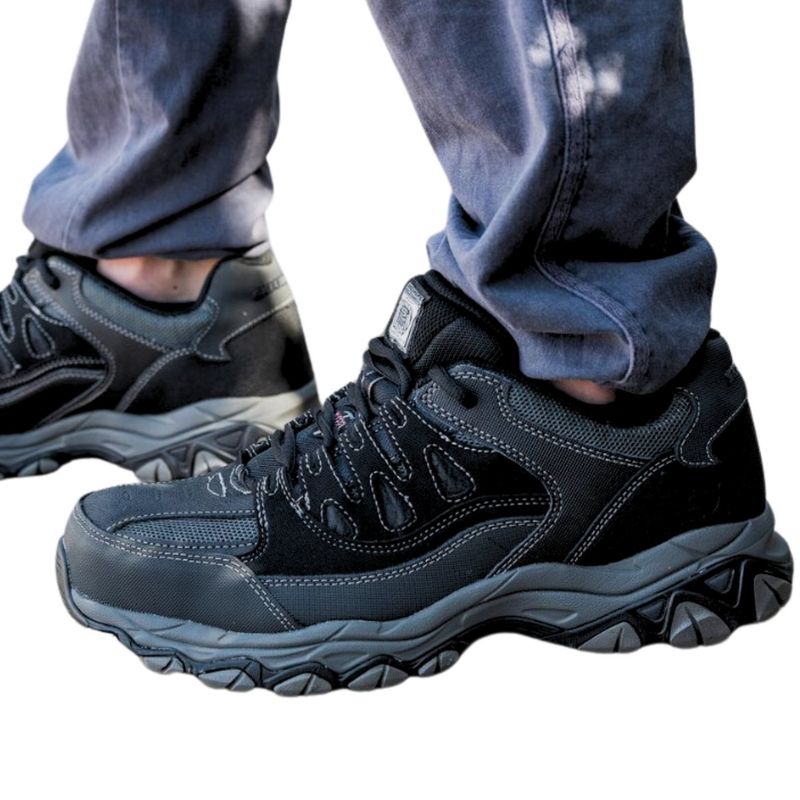 SKECHERS WORK - ZAPATILLA DE SEGURIDAD ANTIRESBALANTE SKECHERS MODELO HOLDREDGE