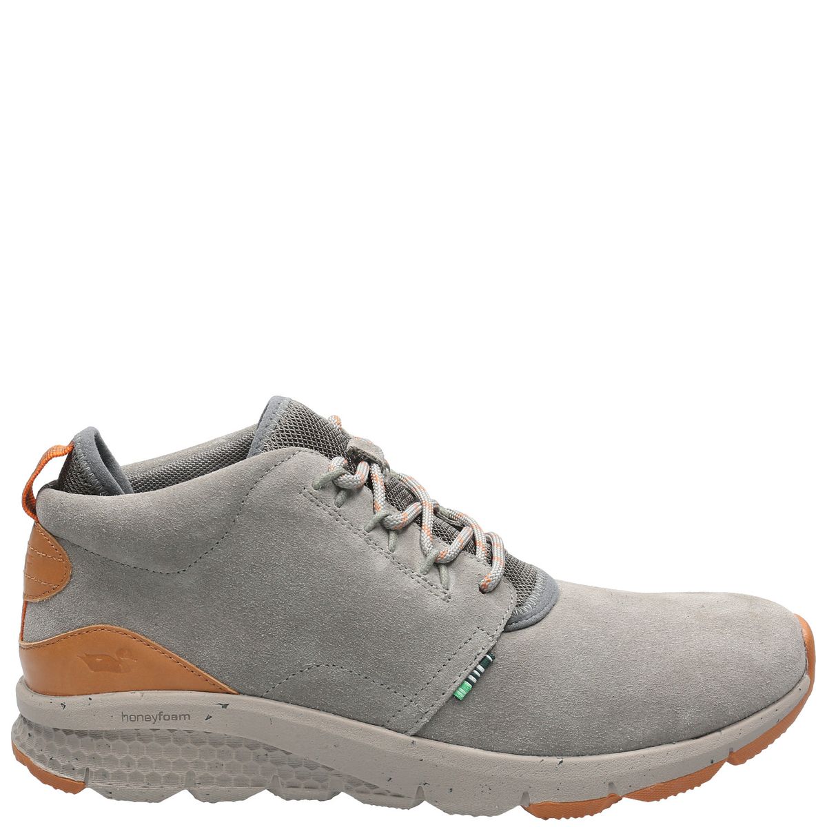 ROCKFORD - Zapatilla Cuero Hombre Brugg Gris ROCKFORD