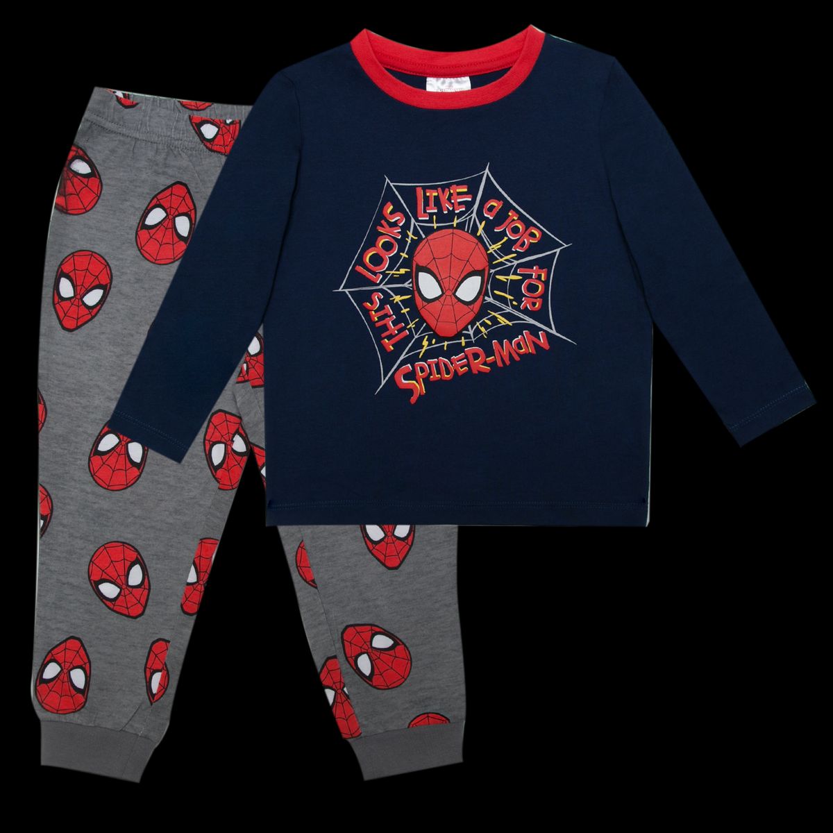 MARVEL - Pijama Niño Spiderman Looks Like Azul Marvel