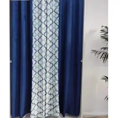 TODOHOGAR SANTIAGO DE CHILE - Cortinas combinadas con diseño CC06