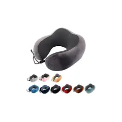 GENERICO - Almohada Cojion de Cuello Cervical Color Gris