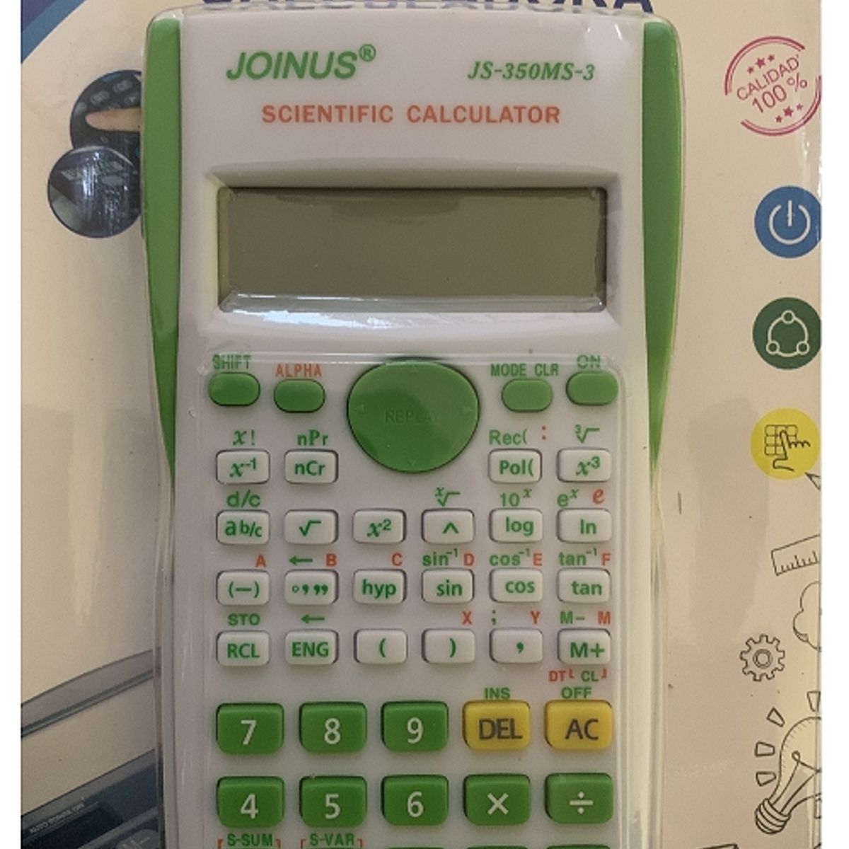 GENERICO - Calculadora Científica 240 Funciones Js-350ms