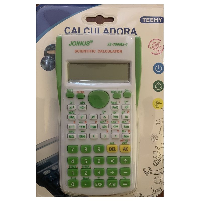 GENERICO - Calculadora Científica 240 Funciones Js-350ms