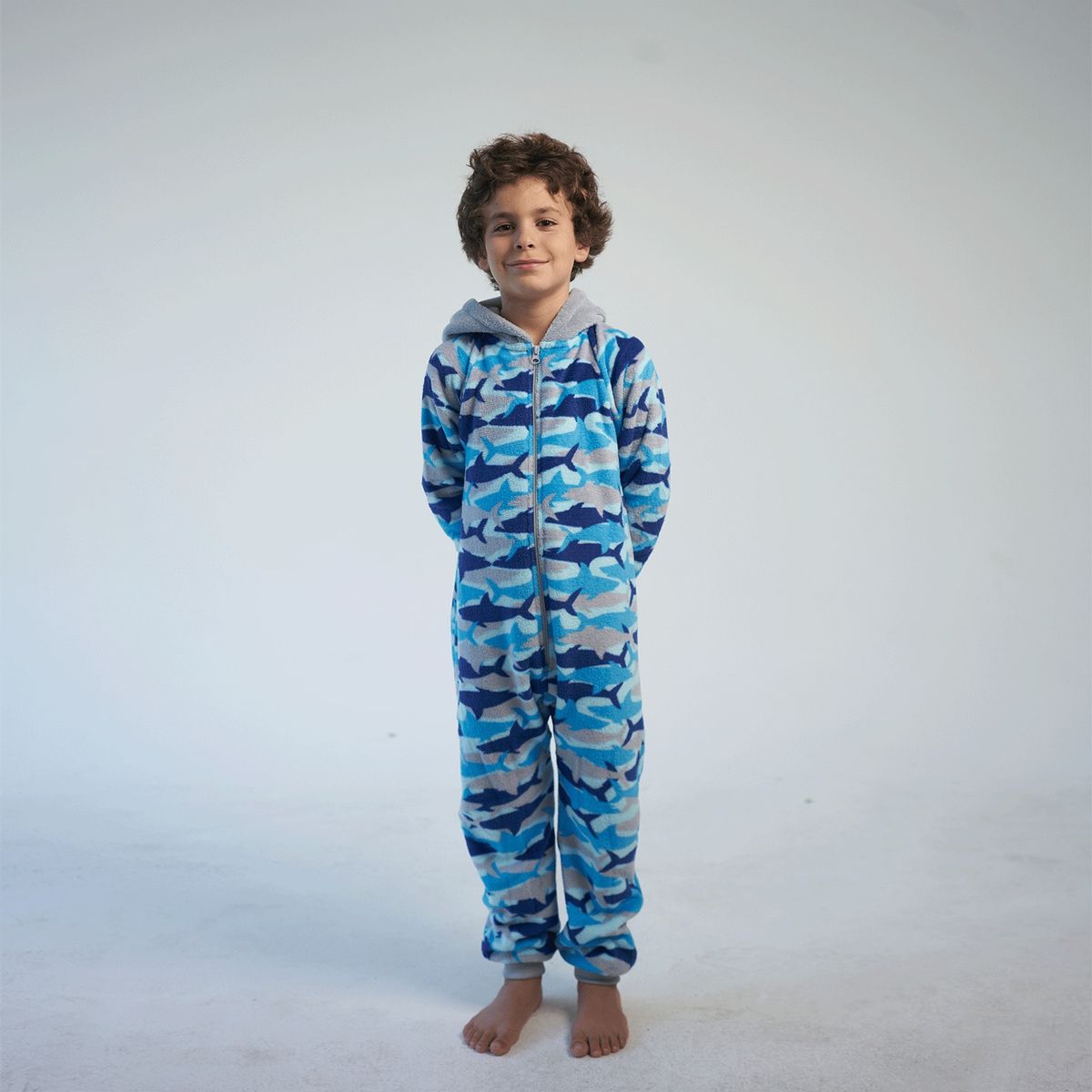 STARDUST - PIJAMA POLAR  NIÑO MATERIALES RECICLADOS