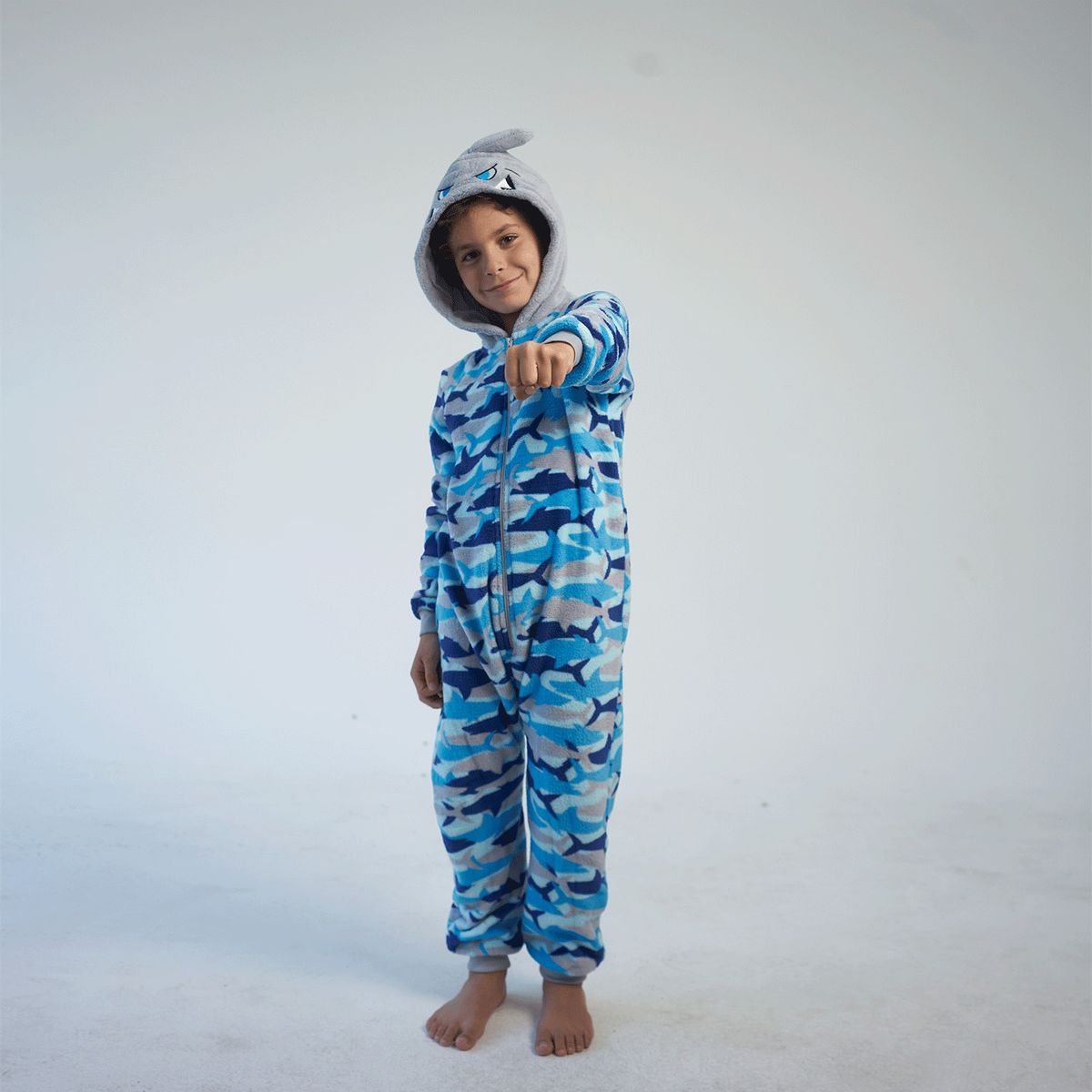 STARDUST - PIJAMA POLAR  NIÑO MATERIALES RECICLADOS